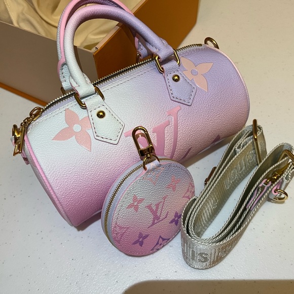 Louis Vuitton 🌸Sunrise Pastel🌸Papillon BB - NEVER USED, RARE - Picture 6 of 8